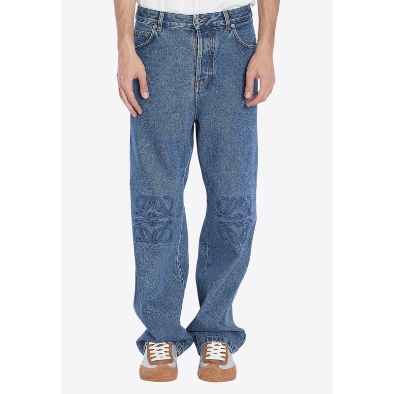 Anagram Washed Baggy Jeans Blue mrtwit_IT 46