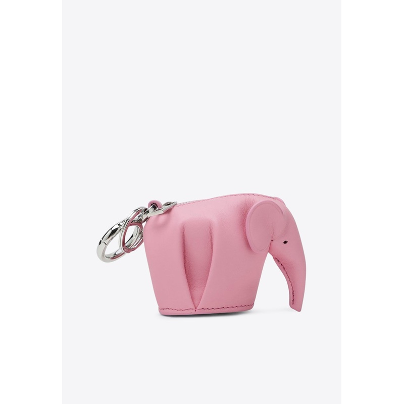 Key-Ring with Elephant Coin-Pouch Pink Onesize