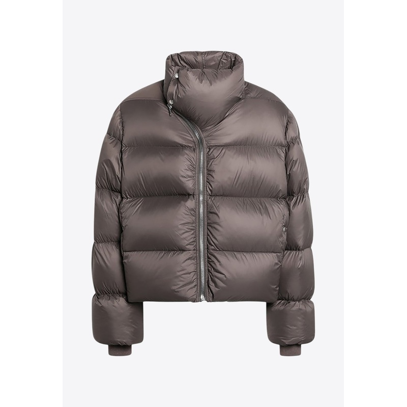 Zip-Up Padded Down Jacket Gray mrtwit_IT 46
