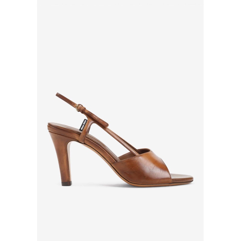 85 Calf Leather Sandals Brown wshoeseu_EU 36