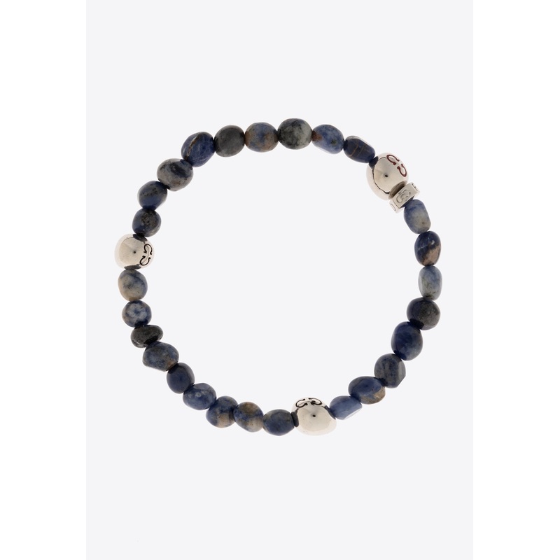 Baroque Beads Gancini Bracelet Blue 19