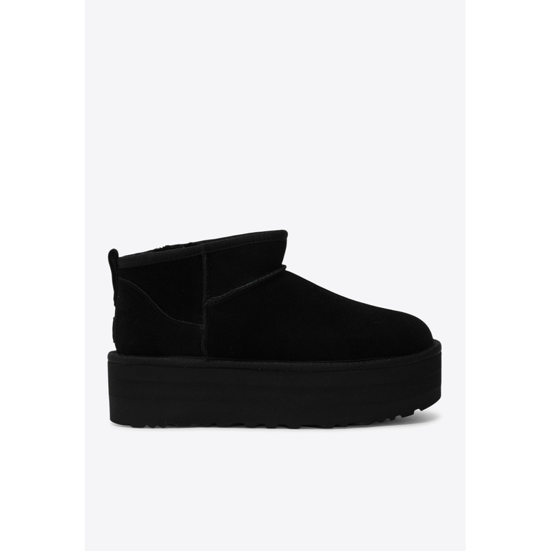 Classic Ultra Mini Platform Boots Black wshoesus_US 5