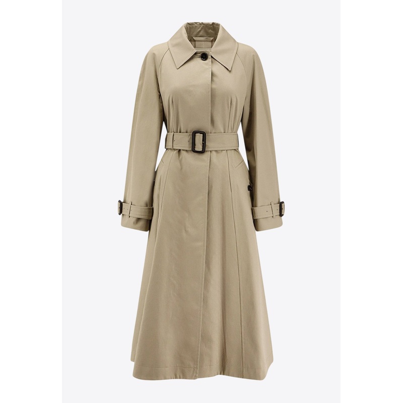 Belted Trench Coat Beige wrtwuk_UK 6