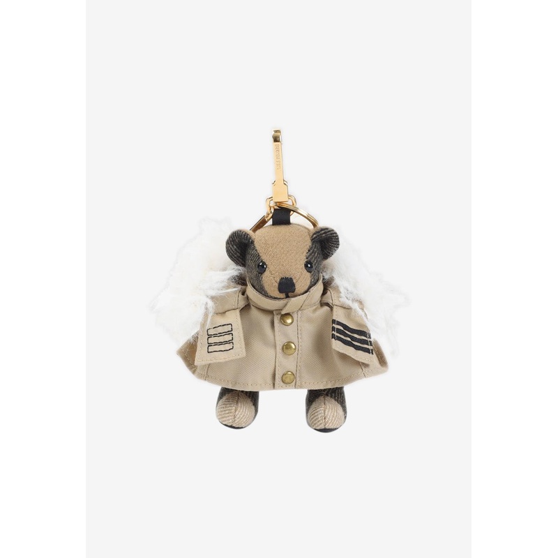 Thomas Bear Keyring Charm Beige Onesize