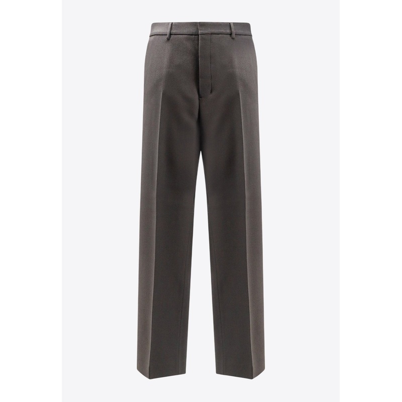 Wool Wide-Leg Pants Gray mrtwit_IT 42
