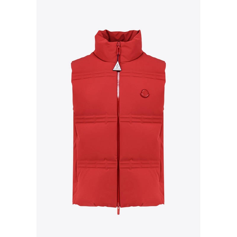 X A$AP Rocky Sparky High-Neck Down Vest Red mrtwmoncler_1