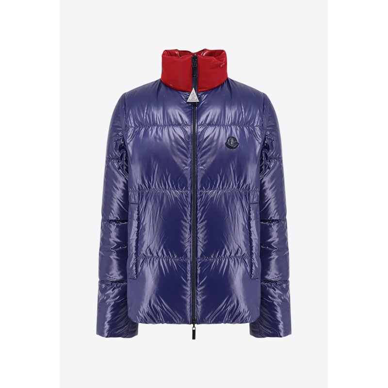 X A$AP Rocky Throttle Reversible Down Jacket Blue mrtwmoncler_1