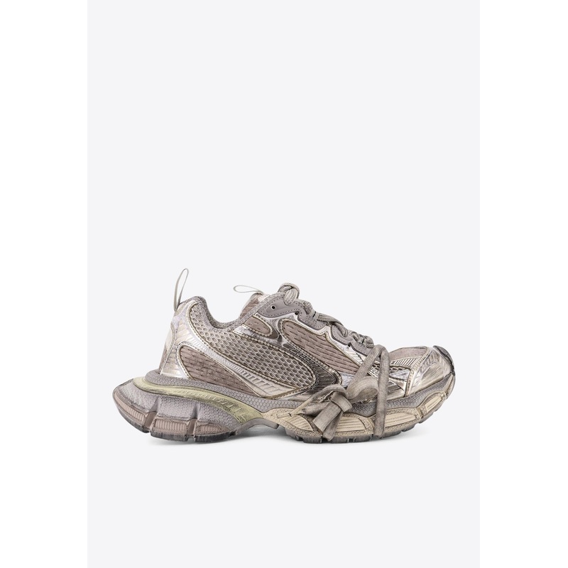 3XL Nylon and Mesh Low-Top Sneakers Beige wshoeseu_EU 36