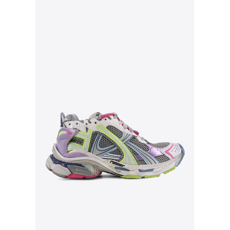 Runner Mesh Low-Top Sneakers Multicolor wshoeseu_EU 37
