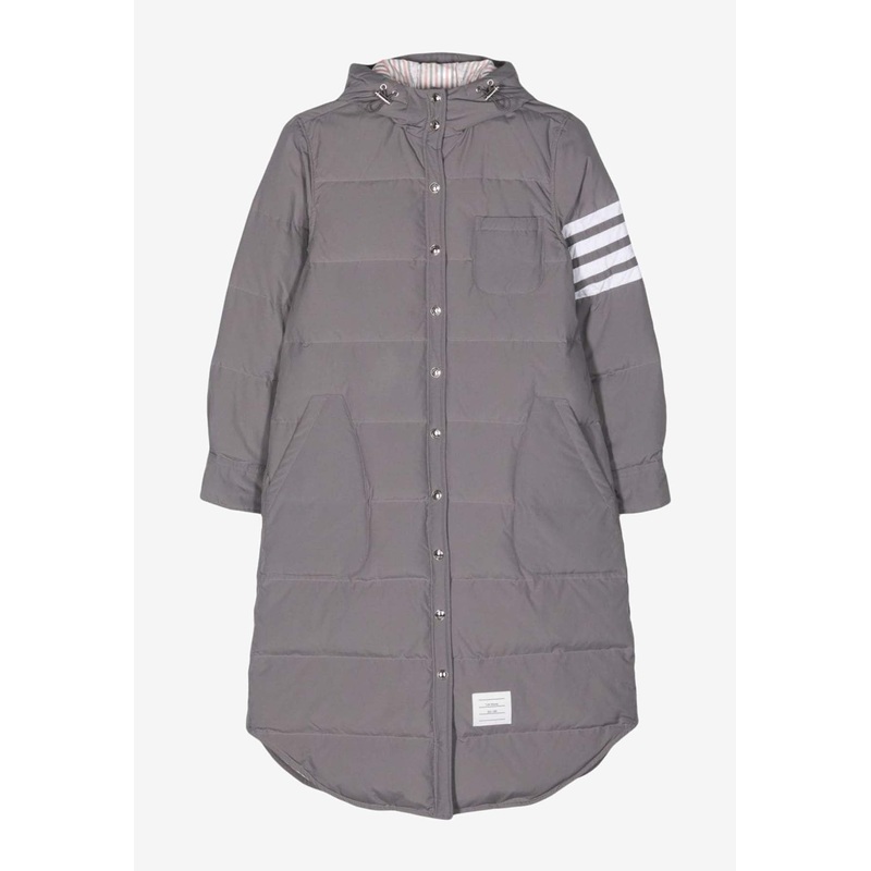4-bar Stripes Padded Parka Gray wrtwit_IT 38