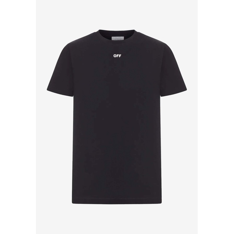 Brush Arrow Print T-shirt Black mrtwstd_S