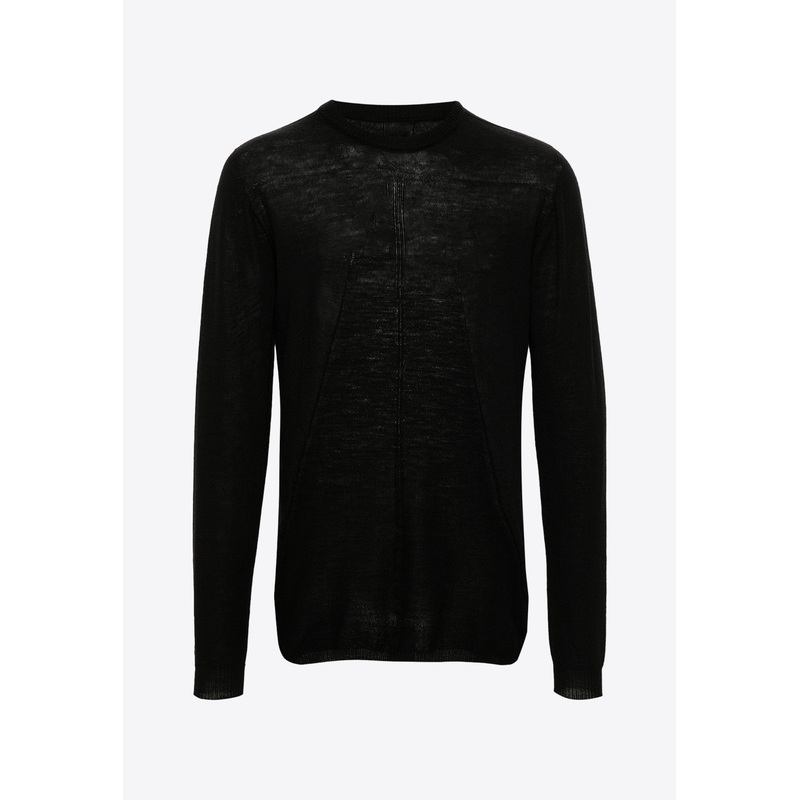 Biker Level Wool Sweater Black mrtwstd_XS