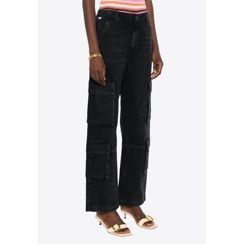 Delena Cargo Jeans Black wrtwbottoms_25