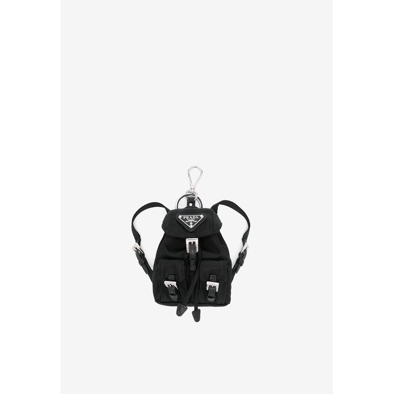 Mini Icon Triangle Logo Keyring Black Onesize