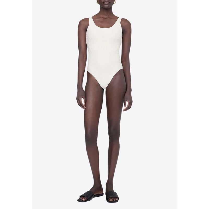 Jace One-Piece Swimsuit White wrtwstd_XS