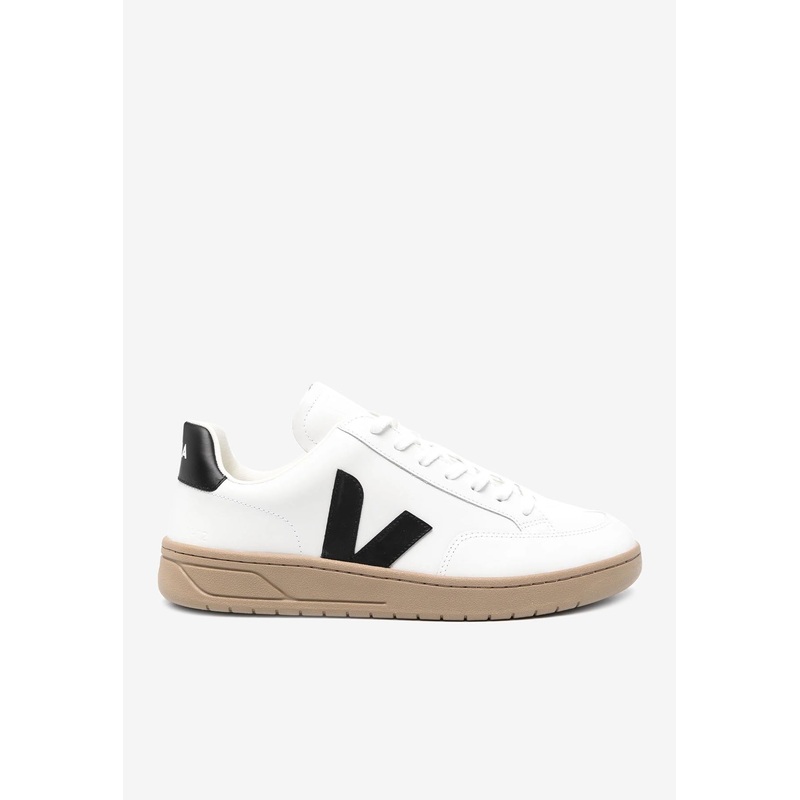 V-12 Leather Low-Top Sneakers White mshoeseu_EU 40