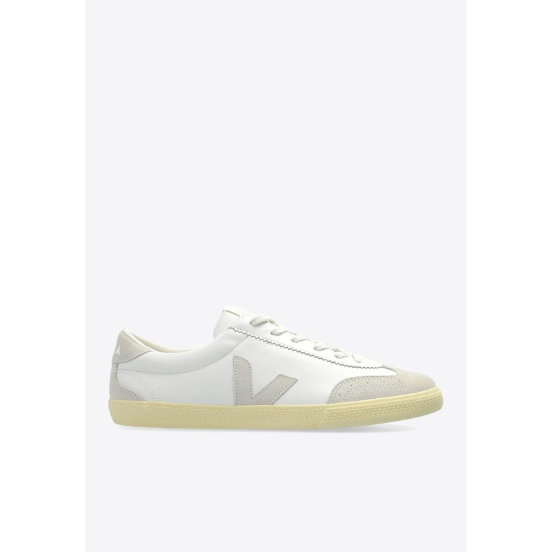 Volley Lace-Up Sneakers White mshoeseu_EU 41