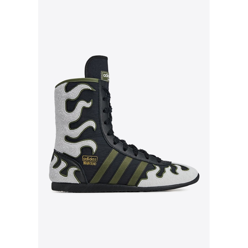 X Brain Dead Japan High-Top Sneakers Multicolor ushoesadiuk_UK 6.5