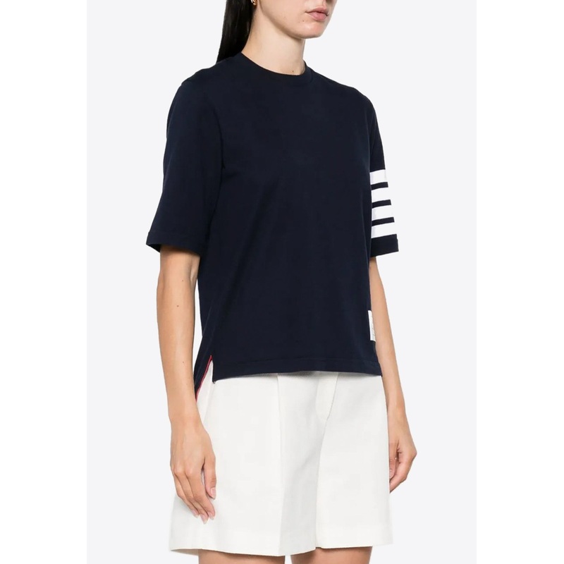 4-bar Stripes T-shirt Navy wrtwit_IT 36