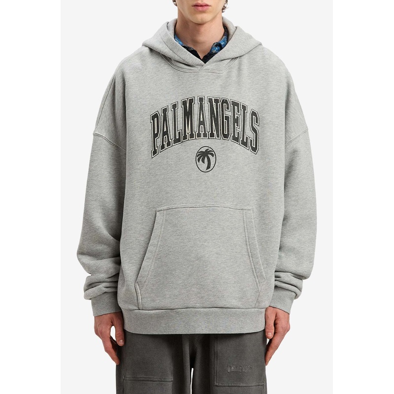 College Palm Hooded Sweatshirt Gray mrtwstd_S