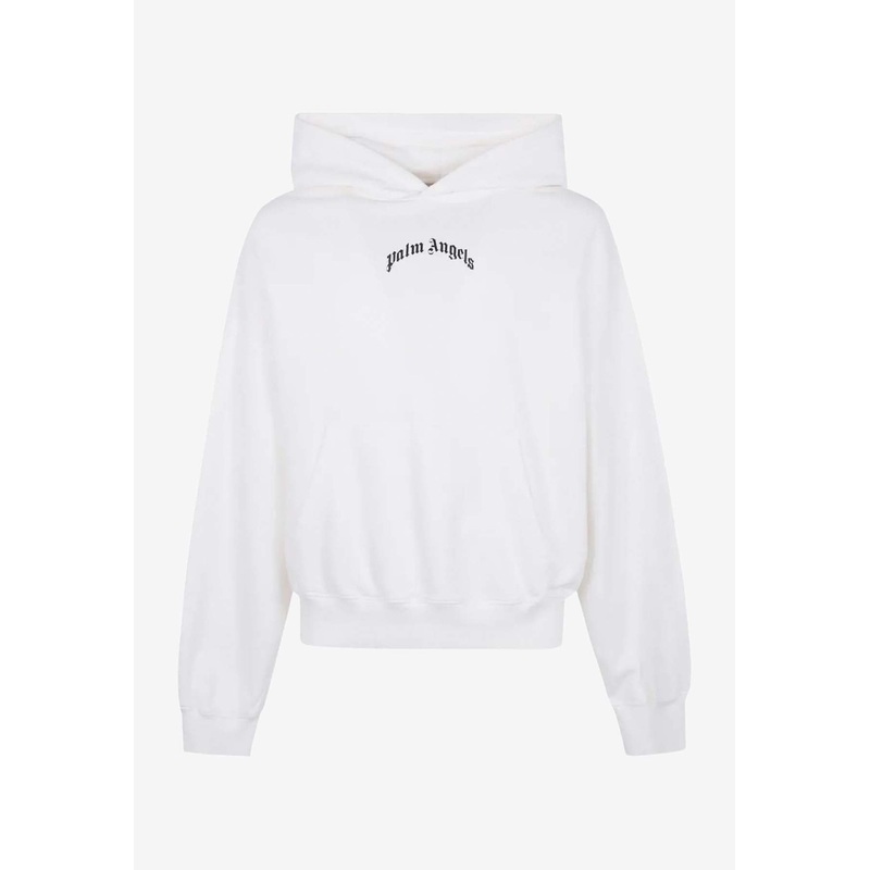 Curved Logo Hooded Sweatshirt Off-white mrtwstd_S