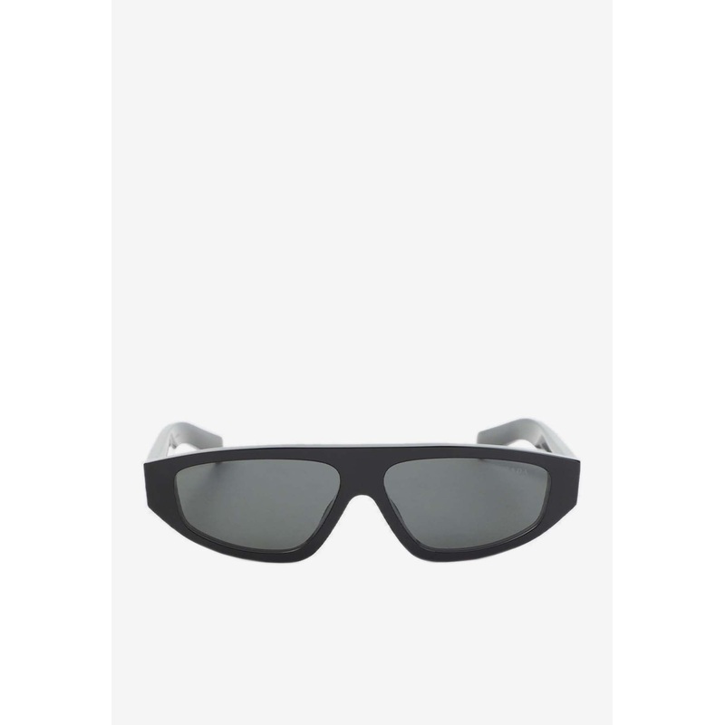 Milano Rectangular Sunglasses Gray Onesize