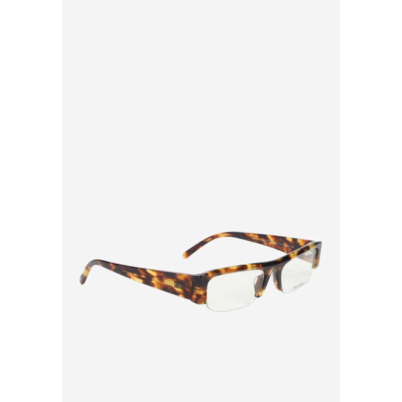 Rectangular Reading Glasses Transparent Onesize