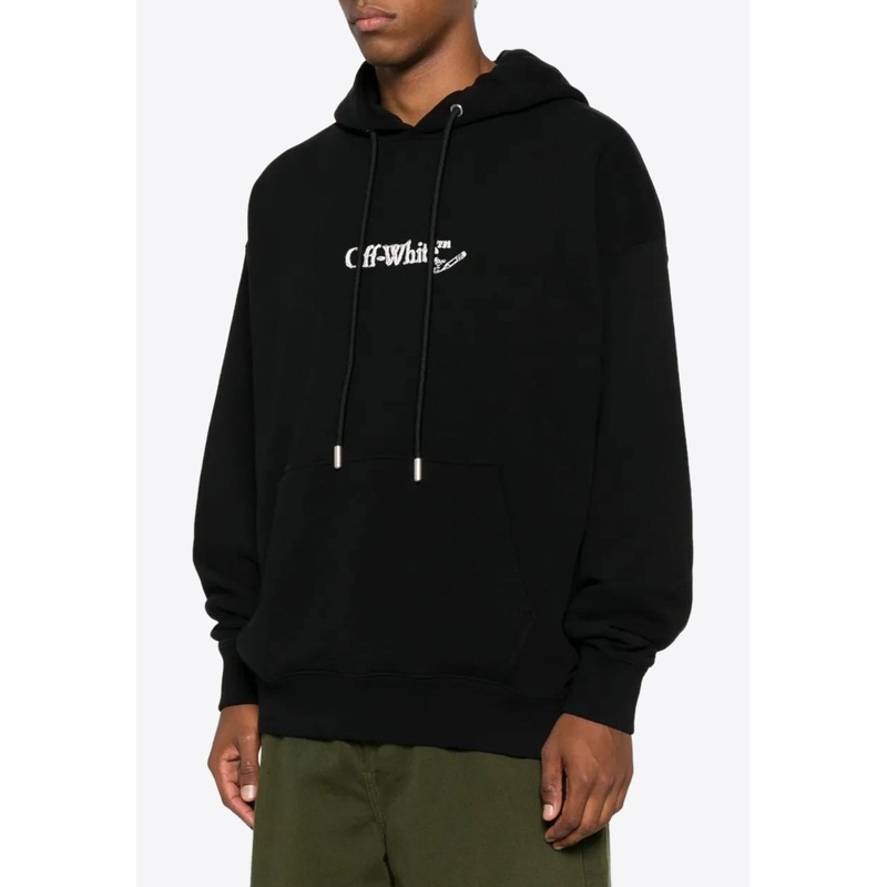 Scribble Arrow Skate Hooded Sweatshirt Black mrtwstd_S