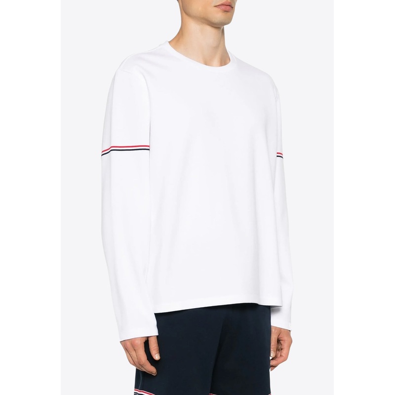 Signature Loop Long-Sleeved T-shirt White mrtwstd_1