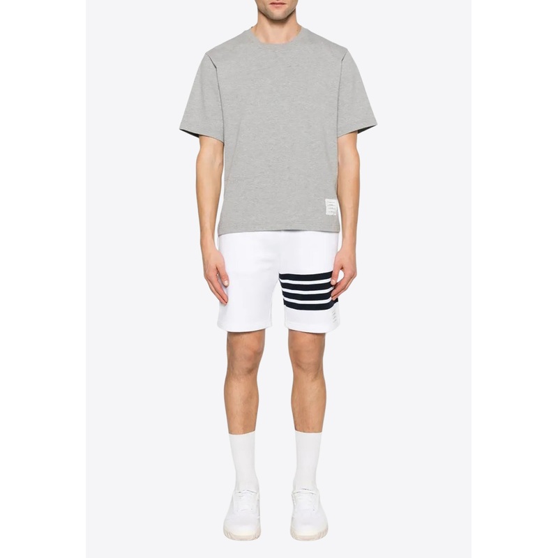 Signature Loopback Oversized T-shirt Gray mrtwstd_1