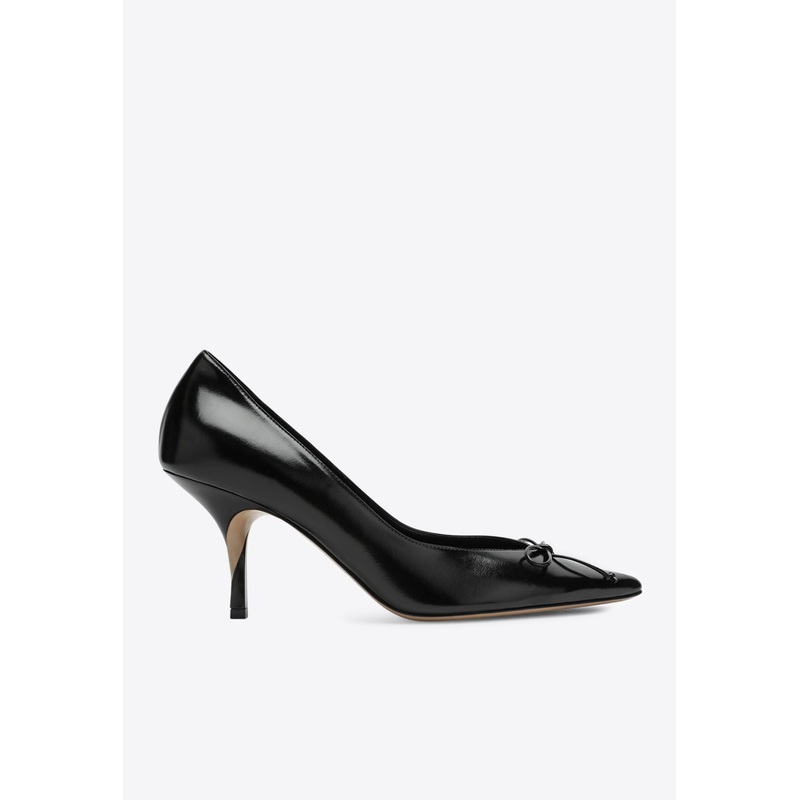 Tourni 80 Smooth Leather Pumps Black wshoeseu_EU 36