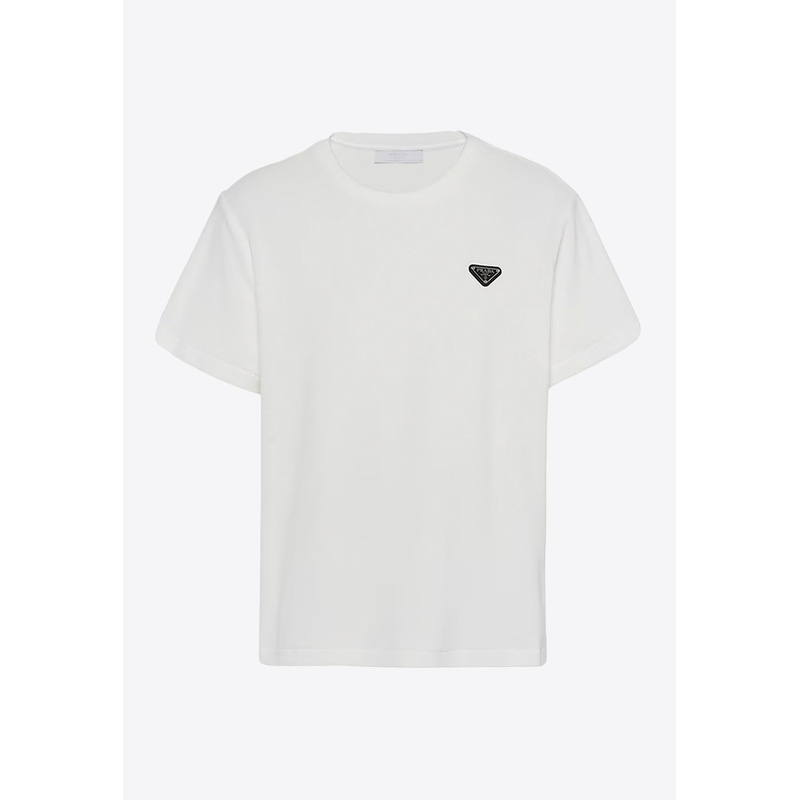 Triangle Logo Terry T-shirt White mrtwstd_S