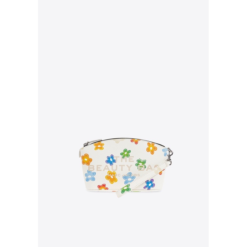 Wild Daisy Leather Pouch Bag White Onesize