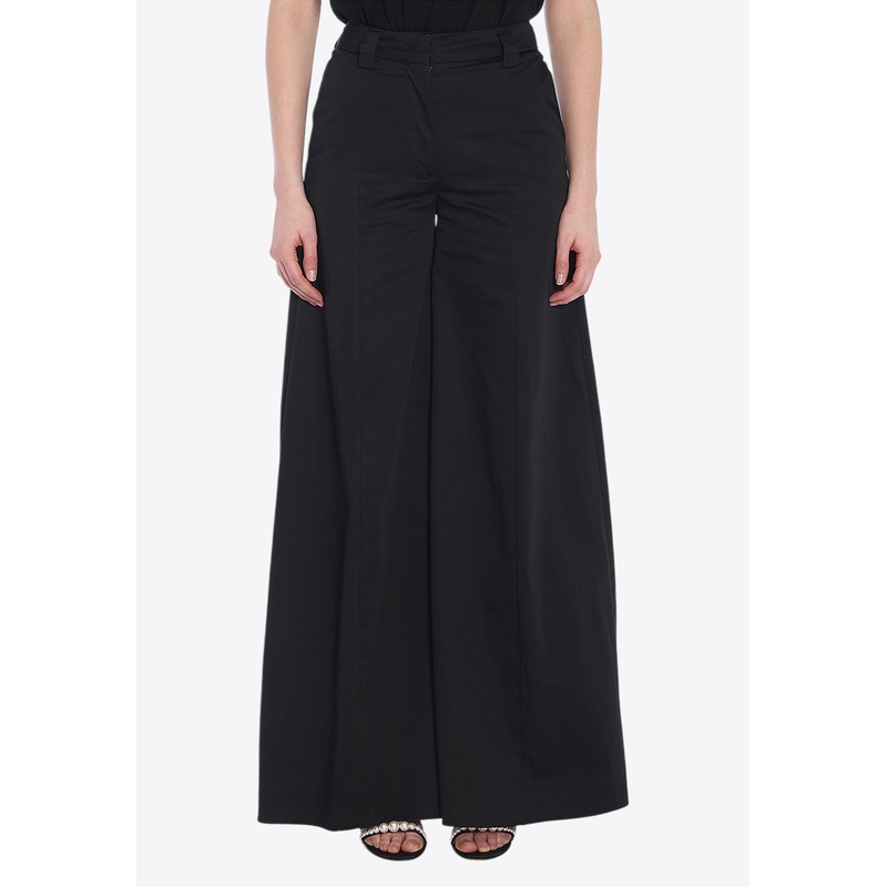 Alma Wide-Leg Pants Black wrtwit_IT 38