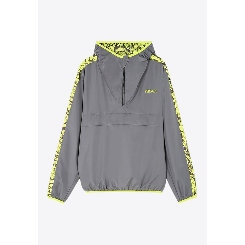 Barocco Silhouette Track Jacket Gray mrtwstd_S