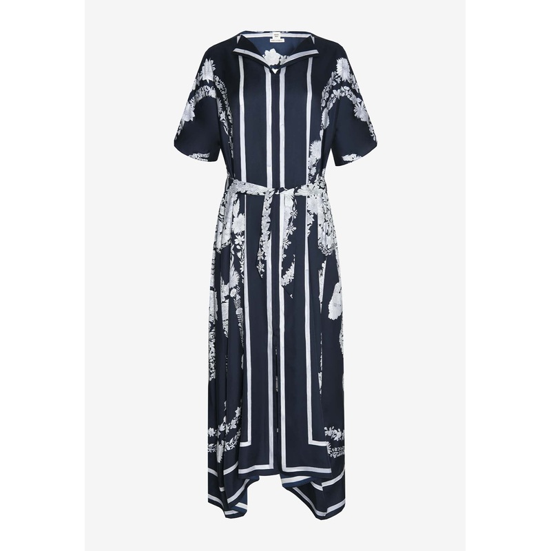 Brides de Gala et en Fleurs Kaftan Navy wrtwfr_FR 34