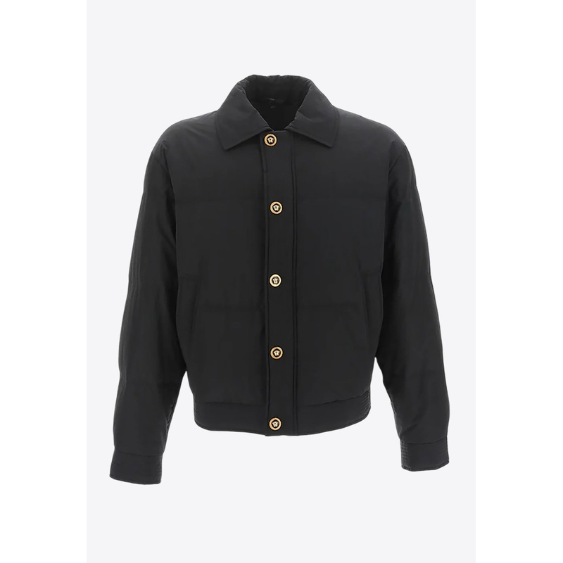 Button-Up Down Jacket Black mrtwit_IT 48