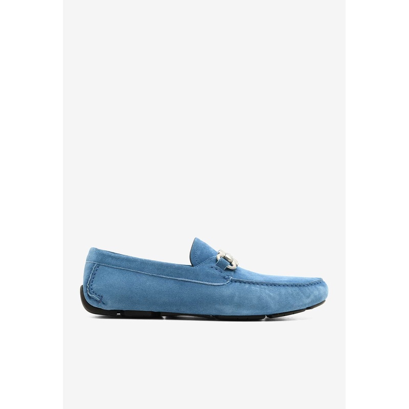 Parigi Suede Loafers Blue mshoesus_US 6