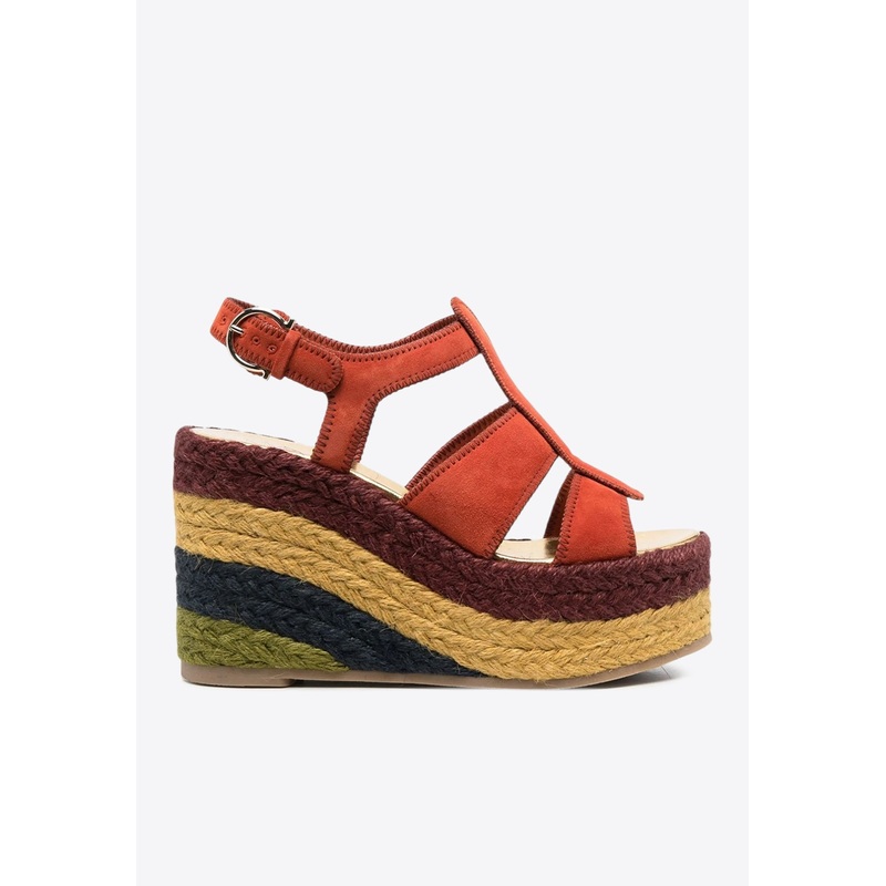 Renee 55 Suede Wedge Espadrilles Multicolor wshoesus_US 6