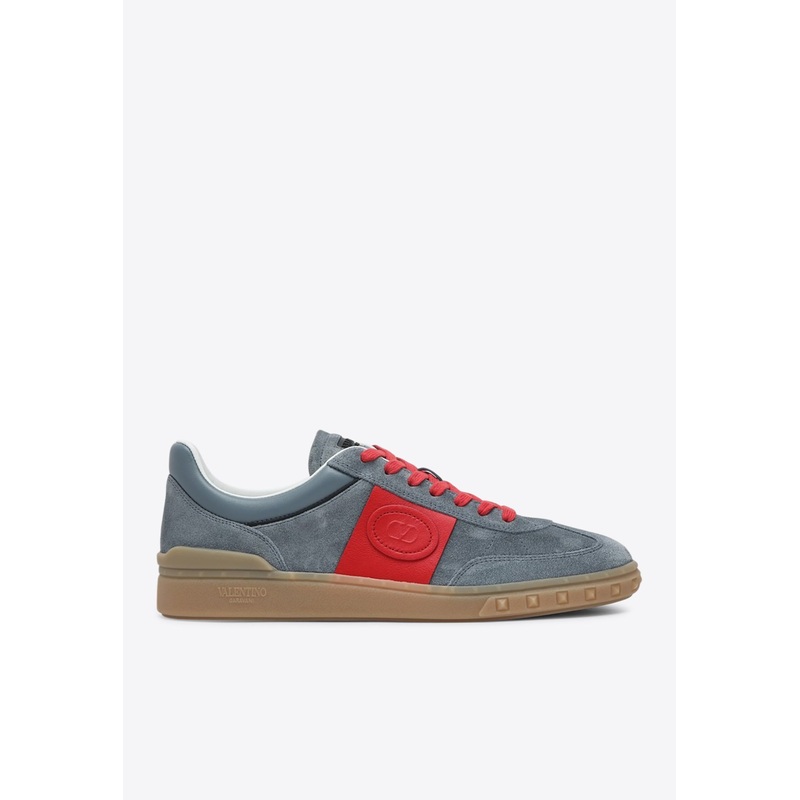 Upvillage Low-Top Suede Sneakers Blue mshoeseu_EU 40