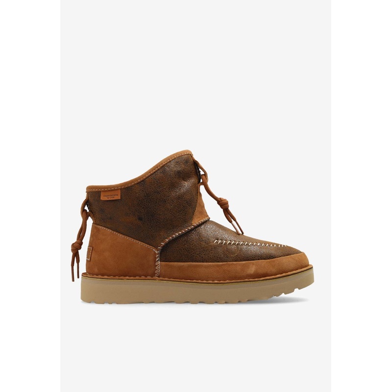 Campfire Crafted Regenerate Ankle Boots Beige mshoesus_US 4
