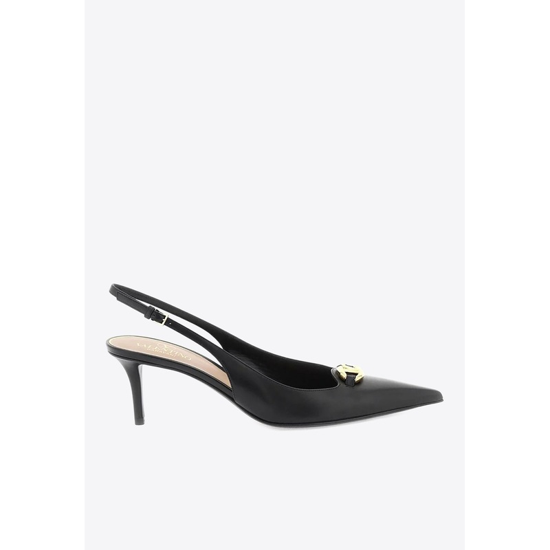 The Bold Edition VLogo 60 Slingback Pumps Black wshoeseu_EU 41