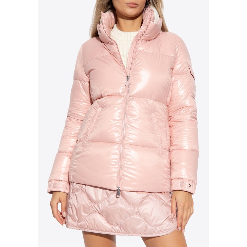 Vistule Glossy Padded Jacket Pink wrtwmoncler_0