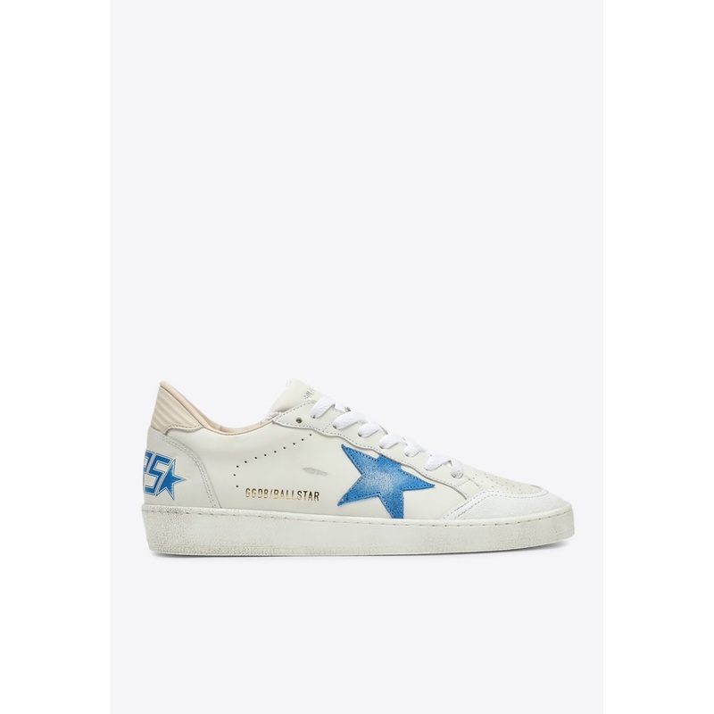 Ballstar Leather Low-Top Sneakers White mshoeseu_EU 39