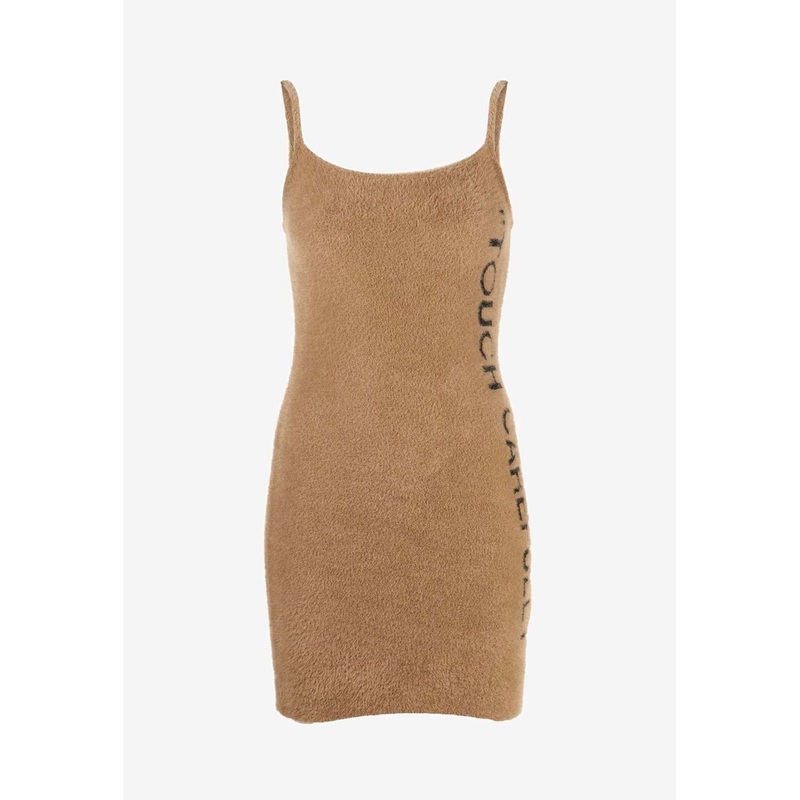 Touch Carefully Mini Dress Camel wrtwit_IT 40