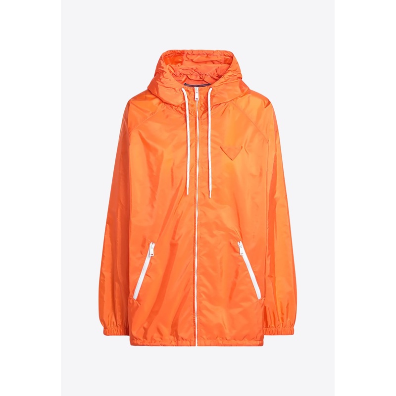 Zip-Up Raincoat Orange wrtwit_IT 38