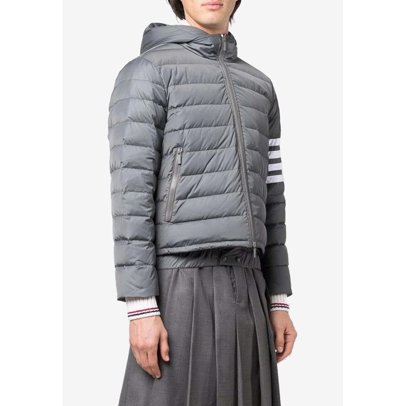 4-bar Stripes Downfill Ski Jacket Gray mrtwstd_1