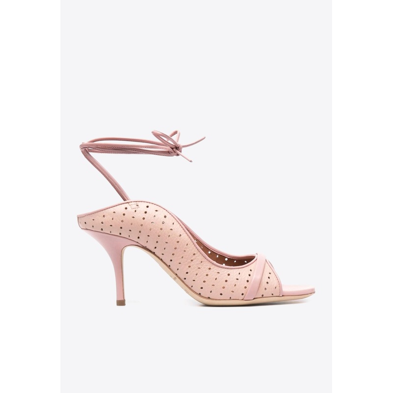 Alba 70 Perforated Leather Sandals Pink wshoeseu_EU 36.5