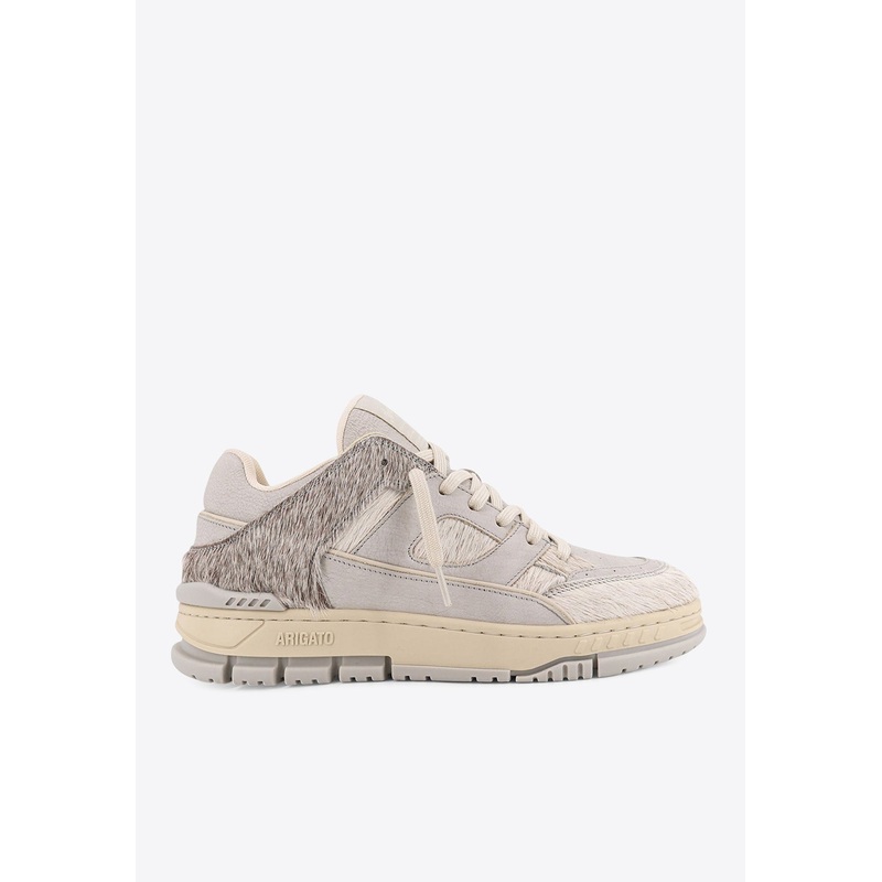 Area Lo Pony Skin and Suede Sneakers Gray mshoeseu_EU 40