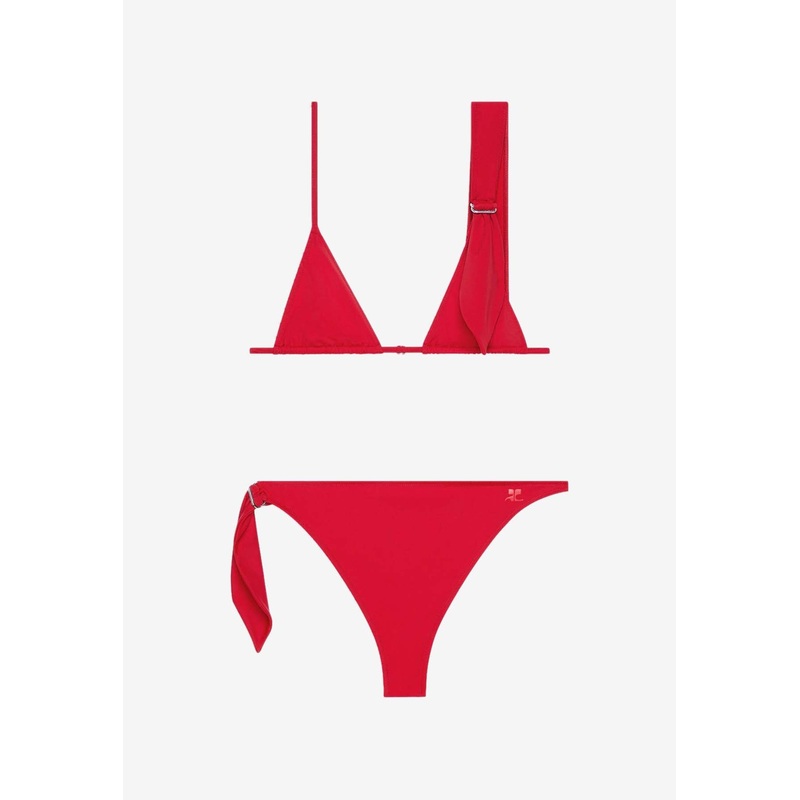 Scarf Triangle Bikini Red wrtwstd_XS